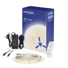 Noxion Rubans LED Naga 5 Mètre Ensemble complet - Smart Wifi - 24V - 320LEDs/m - COB - 8W/m - 965 Lumière Du Jour | 8mm - IP20 - Meilleur Rendu Des Couleurs