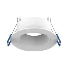 Noxion Spot LED Ares Profond ring - avec Inner Cercle  Blanc| Diamètre 68mm - incl. GU10 Fitting