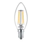 Philips Corepro LED Bougie E14 Filament Claire 4.3W 470lm - 840 Blanc Froid | Équivalent 40W