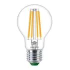Philips MASTER LED Ampoule Ultra Efficient E27 Poire Claire 4W 840lm - 827 Blanc Très Chaud | Équivalent 60W
