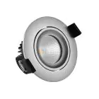 Noxion Spot LED Hydro inclinable ignifugé Aluminium 6W 400lm 36D - 927 Blanc Très Chaud | Diamètre 83mm - IP65 - Meilleur rendu des couleurs - Dimmable