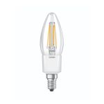 Osram Parathom Retrofit Classic LED E14 Kaars Filament Helder 5.5W 806lm - 827 Zeer Warm Wit | Vervangt 60W