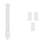Voordeelpak 10x Ledvance LED Dulux-S (EM Mains) 6W 700lm - 840 Koel Wit | Vervangt 11W