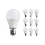 Voordeelpak 10x Noxion Pro LED E27 Peer Mat 9W 806lm - 822-827 Dim To Warm | Dimbaar - Vervangt 60W