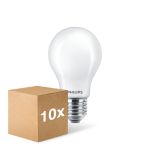 Voordeelpak 10x Philips Corepro LED Lamp E27 Peer Mat 10.5W 1521lm - 830 Warm Wit | Vervangt 100W