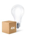 Voordeelpak 4x Philips Corepro LED Lamp E27 Peer Mat 17.5W 2452lm - 865 Daglicht | Vervangt 150W