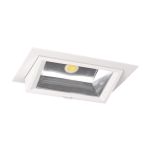 LED Downlight Wandwasher Wandy Maxi Wit 46W 6400lm 70x75D - 840 Koel Wit - 238x145mm