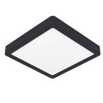 Eglo Connect.Z Smart Plafondlamp Badkamerverlichting Fueva 6-Z Kunststof Zwart 10.5W 1600lm - 827-865 Afstembaar Wit + RGB | Dimbaar