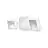 Ledvance LED Breedstraler Dubbel Spot Wit 10W 480lm 95D - 840 Koel Wit | IP54 - Symmetrisch