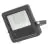 Ledvance Smart+ Wifi LED Breedstraler Donker Grijs 10W 630lm 100D - 830 Warm Wit | IP65 - Dimbaar - RGBW - Symmetrisch