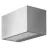 Ledvance Smart+ WiFi LED Wandlamp Buitenverlichting Brick Wide Roestvrij Staal 14W 600lm - 830 Warm Wit | RGBW