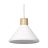 Ledvance Decor Gips/Staal/Hout Pendelarmatuur Wit | Geschikt voor E27