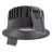 Ledvance LED Spot Fix Aluminium Zwart 8W 640lm 36D - 927 Zeer Warm Wit | Zaagmaat 68mm - IP44 - Beste Kleurweergave - Dimbaar