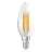 Ledvance Classic LED E14 Kaars Filament Helder 4.8W 470lm - 827 Zeer Warm Wit | Dimbaar - Vervangt 40W
