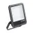 Ledvance LED Breedstraler Aluminium Zwart 100W 14000lm 100D - 830 Warm Wit | IP66 - Symmetrisch