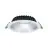 Sylvania LED Downlight Insaver Slim 225 Aluminium Wit 41W 4950lm 70D - 840 Koel Wit | Zaagmaat 225mm - IP44 - Dimbaar