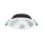 Sylvania LED Downlight Insaver Slim 205/225 Multipower Aluminium Wit 16W 2050lm 70D - 840 Koel Wit | Zaagmaat 205mm - IP44 