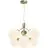 Nordlux Pendelarmatuur Ivona Messing - Metaal | 6x E27 Max 28W