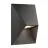 Nordlux Pontio Wandlamp Aluminium Zwart | IP54 - Geschikt Voor 1x GU10