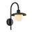 Nordlux Berlo Wandlamp Metaal Zwart | Geschikt voor 1x E27