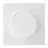 Noxion Roteerbare afdekplaat voor LED Dimmer | Harde Rand - Wit