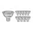 Voordeelpak 10x Noxion LED Spot GU5.3 MR16 7.5W 621lm 60D - 840 Koel Wit | Dimbaar - Vervangt 50W