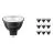 Voordeelpak 10x Philips Master LED Spot GU5.3 MR16 7.5W 621lm 36D - 927 Zeer Warm Wit | Beste Kleurweergave - Dimbaar - Vervangt 50W