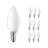 Voordeelpak 10x Philips Corepro LED Kaars E14 Mat 4.3W 470lm - 827 Zeer Warm Wit | Vervangt 40W