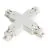 3 Fase X-connector Kruisstuk V - Wit