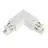 3 Fase Hoek Connector 90d V Aarde Extern - Wit