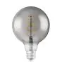 Osram Vintage 1906 LED E27 Globe Filament Smoke 125mm 5W 140lm - 818 Zeer Warm Wit | Vervangt 15W