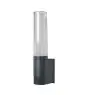 Ledvance Smart+ Wifi Wandlamp Flare Donker Grijs Buiten 7.5W 320lm - 830 Warm Wit | RGBW - Dimbaar