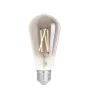 WIZ Smart Wifi E27 Edison Filament Smoke 6.5W 400lm - 820-850 Afstembaar Wit | Dimbaar - Vervangt 35W