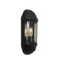 Ansell LED Wandlamp Latina Halve Lantaarn Zwart - Geschikt voor E27 tot 42W | IP65 - Bewegings- en lichtsensor