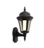 Ansell LED Wandlamp Latina Lantaarn Zwart - Geschikt voor E27 tot 42W | IP65