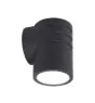 Ansell LED Wandlamp Reef Zwart 5W 425lm 90D - 830-840-860 CCT | IP65 - Omhoog or Omlaag - Buitenverlichting