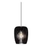 Nordlux Pendelarmatuur Tribeca 24 Zwart Hout | E27 Max 60W