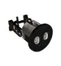 Ecolight Via Led Noodverlichting Inbouw Montage Zwart 3.4W | 1H Automatische test