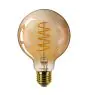 Philips Classic LED Globe E27 Filament Amber 95mm 4W 250lm - 818 Zeer Warm Wit | Dimbaar - Vervangt 25W