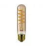 Philips MASTER Value LED Lamp E27 Tubular Filament Goud 4W 250lm – 818 Zeer Warm Wit | Beste Kleurweergave - Vervangt 25W