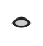 Noxion LED Downlight Hera Plat Inbouw Zwart 9W 900lm 80D - 827-830-840 CCT | 146mm - Zaagmaat 120mm