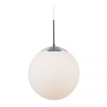 Nordlux Pendelarmatuur Cafe 30 Zilver - Glas | E27 Max 25W