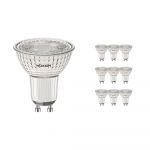 Voordeelpak 10x Noxion PerfectColor LED Spot GU10 PAR16 4W 345lm 60D - 940 Koel Wit | Beste Kleurweergave - Dimbaar - Vervangt 50W