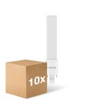 Voordeelpak 10x Noxion Lucent PL-S LED 4.3W - 827 Zeer Warm Wit | Vervangt 9W