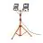 Ledvance LED Breedstraler Bouwlamp Driepoot Donker Grijs 2X30W 5400lm 120D - 840 Koel Wit | IP65 - Symmetrisch