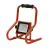 Ledvance LED Breedstraler Bouwlamp Donker Grijs 10W 800lm 110D - 840 Koel Wit | IP44 - Oplaadbaar - Symmetrisch