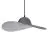 Ledvance Decor Hanglamp Felt Hat Grijs | Geschikt voor 1x E27