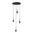 Osram Pendelarmatuur Decor Needle Plate Donker Grijs | Geschikt voor 4x E27 