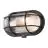 D'Lite Wandlamp Ecco Zwart Ovaal | IP44 - Geschikt voor 1x E27
