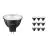 Voordeelpak 10x Philips Master LED Spot GU5.3 MR16 7.5W 621lm 24D - 930 Warm Wit | Beste Kleurweergave - Dimbaar - Vervangt 50W